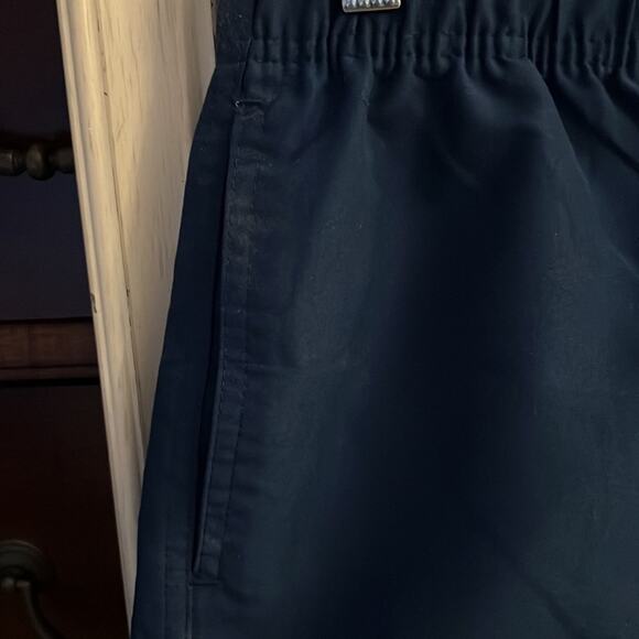 Navy swim trunks w elastic waist and side pockets NWT - L - Picture 3 of 9
